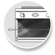 Salamandre rotissoire moderne