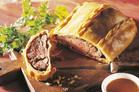 Filet de bœuf en croûte au foie gras